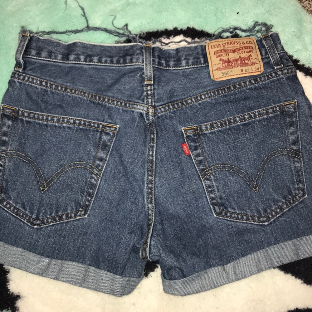 Levis Mom jean shorts